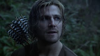 Oliver Trains On Lian Yu/Flashback Scene || Arrow 2x15 1080p Blu-Ray screenshot 4