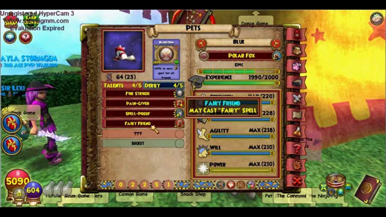 Wizard101. My first fire pet to mega FAIL - YouTube