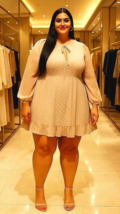 Soft & Stunning in Beige 💫 | Plus Size Elegance 2025 #ootd