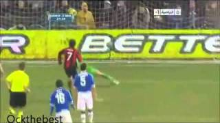 Sampdoria vs Milan Highlights(HQ) 26.1.2011