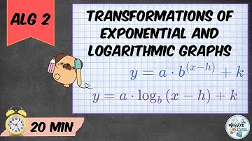 Transformations of Exponential and Logarithmic Graphs