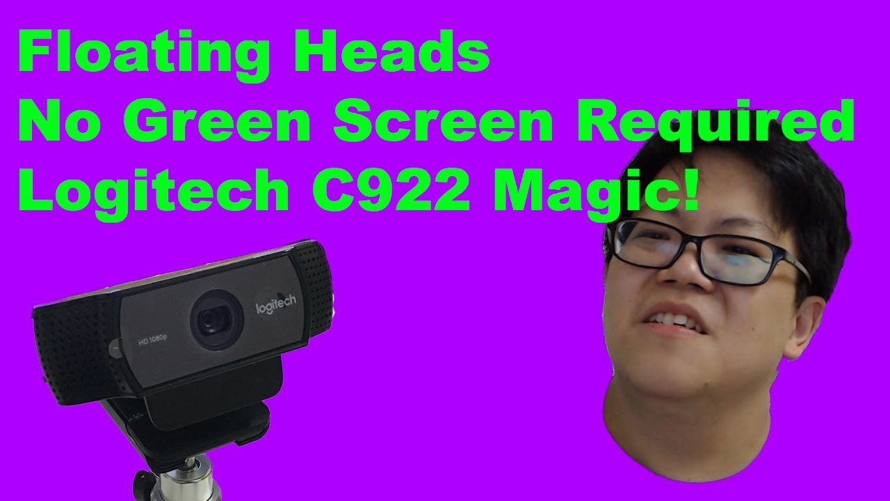 Logitech C922 Webcam Review - Green Screen Needed! - YouTube