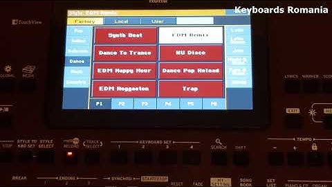 Korg Pa700 - Factory Dance Styles (All styles and intros)