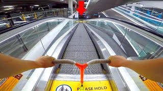 TOP SPEED ILLEGAL HILLBOMB ON SCOOTER!