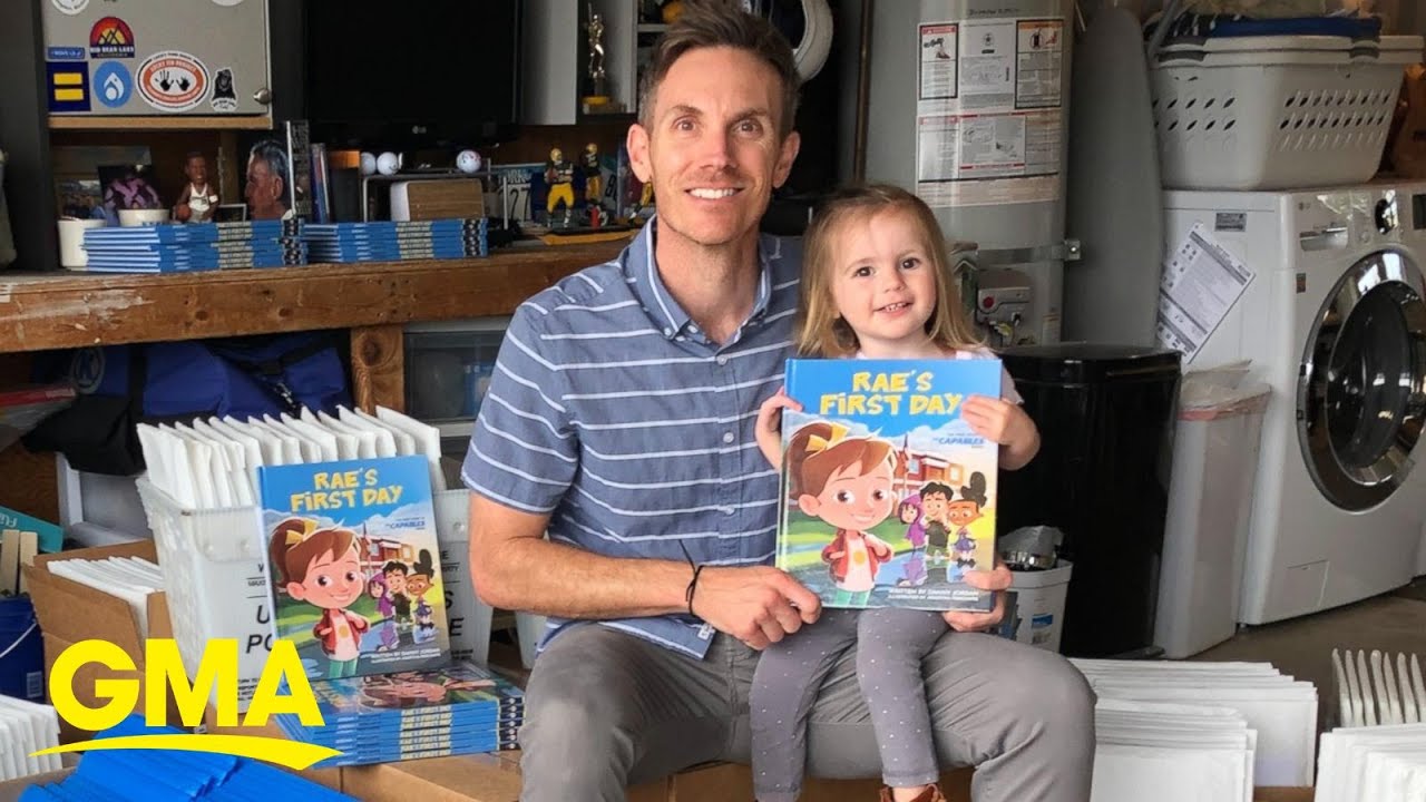 Dad creates inclusive children’s book for daughter with a disability l GMA