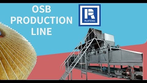 OSB machine| OSB wood chips peeling machine Ruifeng Machinery