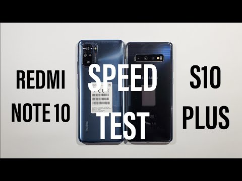 Xiaomi Redmi Note 10 vs Samsung Galaxy S10 Plus Speed Test