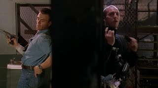 Hard Target (1993) | Van Damme vs Arnold Vosloo Fight Scene | Brutal Face-Off
