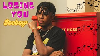 Joeboy - Losing You (Official lyrics video)