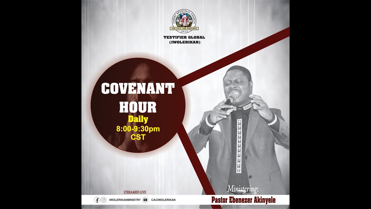 CAC Iwolerikan - "Purpose of Wealth transfer" Covenant Hour (March 20, 2022)