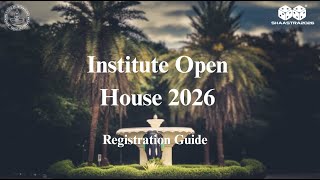 IIT Madras Open House 2026 Registration Guide Quick Simple