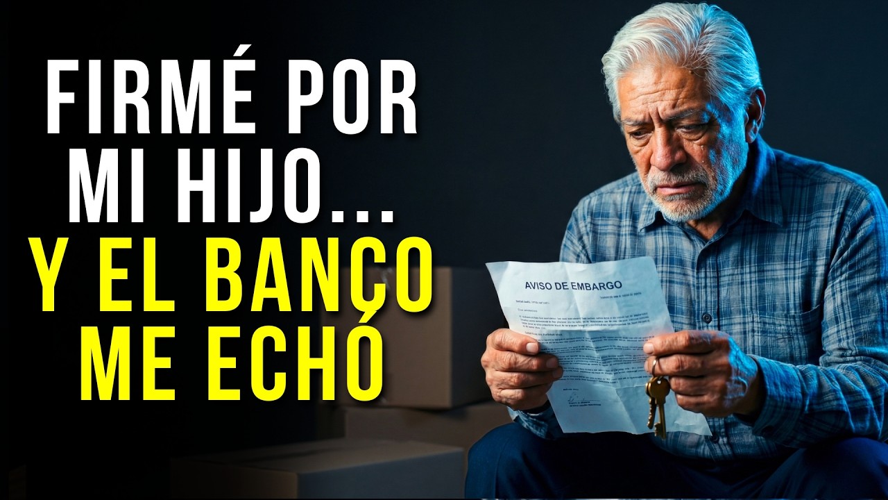 Tengo 80 años... Fui el aval de mi hijo y el banco me quitó mi casa.