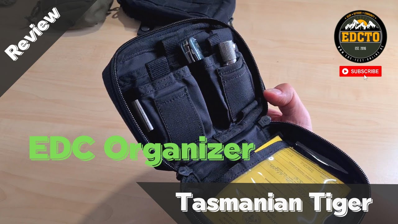 Tasmanian Tiger - 3 EDC Organizer für den Alltag