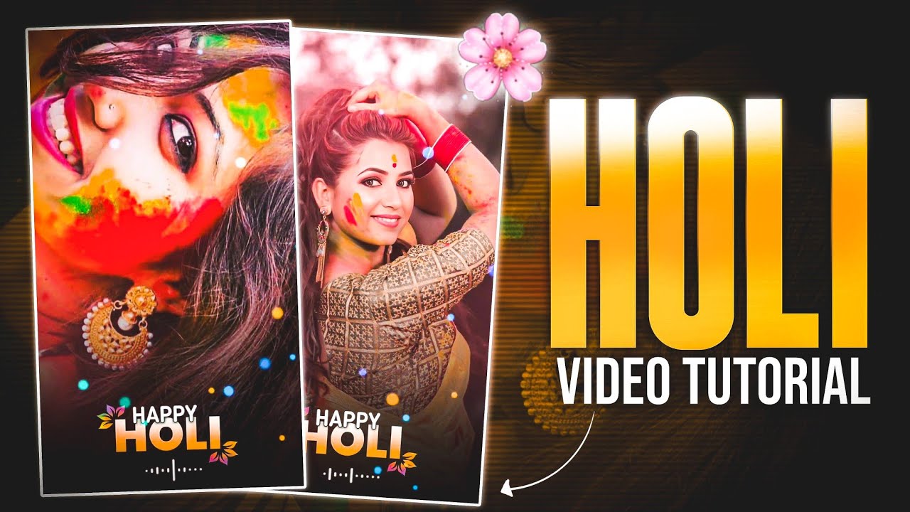 Holi Status Video Editing 2025 | Holi Special CapCut Video Editing | Holi Video Editing in CapCut