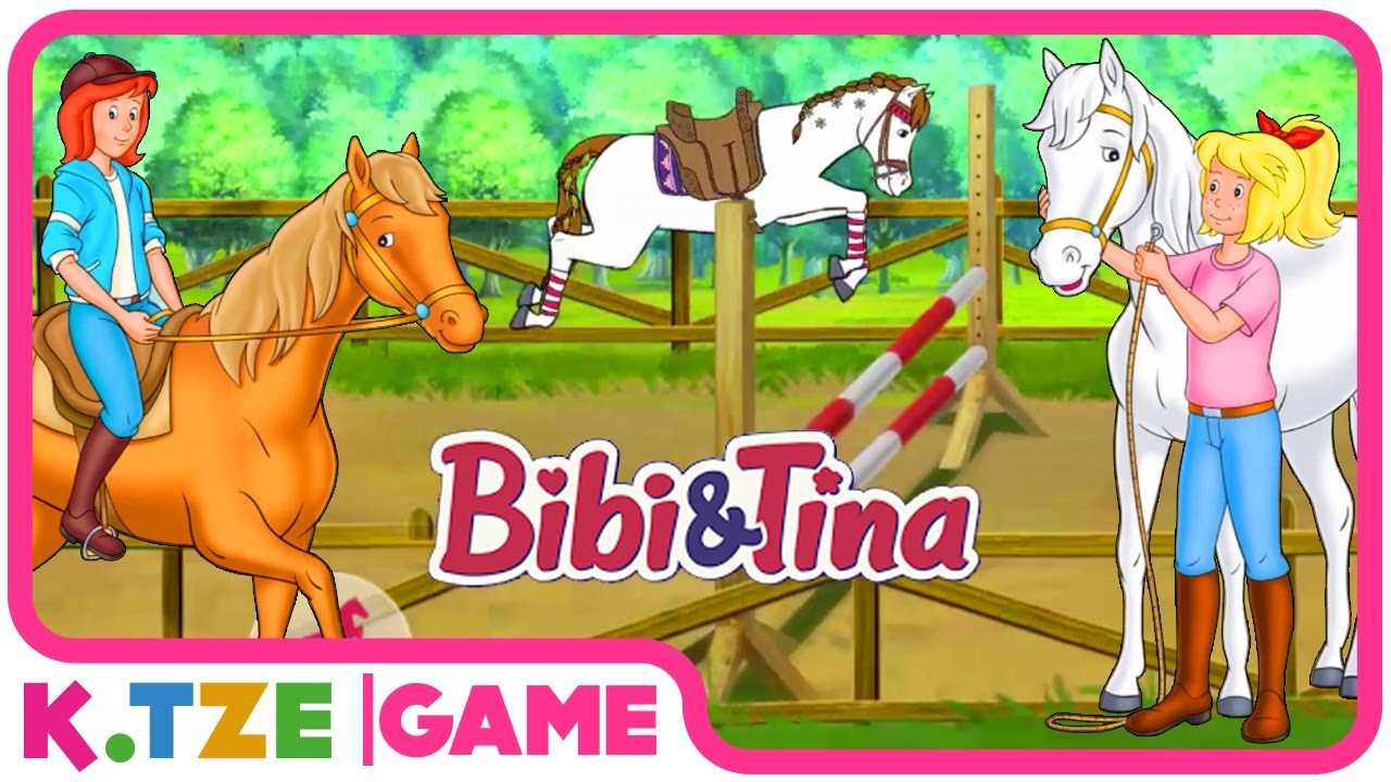 Bibi und Tina auf Deutsch 🐴 Ganze Folgen der Pferdeturnier App | Folge 4.  - YouTube