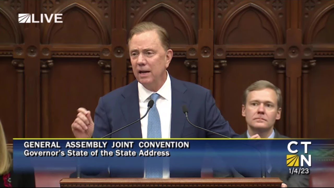 Governor Lamont's 2023 State of the State Address - YouTube