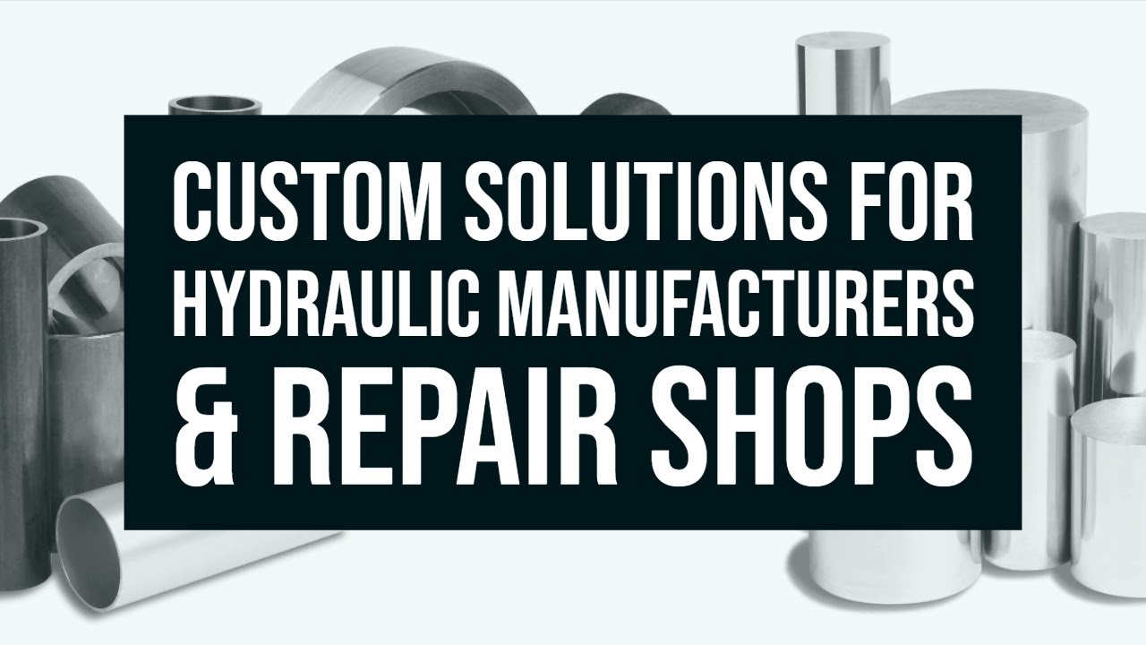Custom Solutions for Hydraulic Manufacturers and Repair Shops YouTube