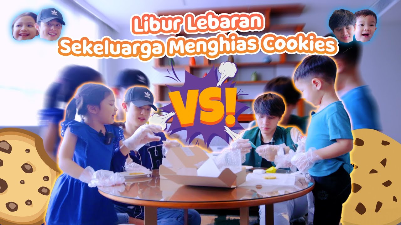 Staycation Vlog Libur Lebaran 2022, SAATNYA BATTLE MENGHIAS COOKIES!