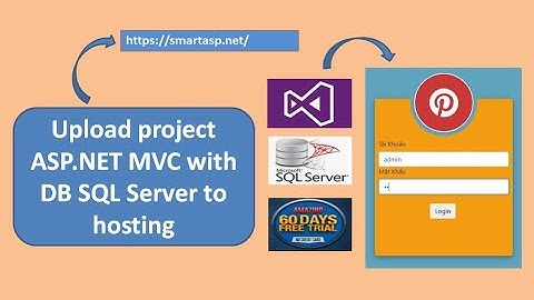 Đưa dự án lên website miễn phí || Upload project ASP.NET MVC to hosting || Smarterasp.net for free