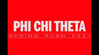 Phi Chi Theta - Spring Rush 2021