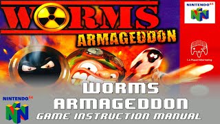 [N64 Manual] Worms Armageddon (USA) - Nintendo 64 Game Instructions