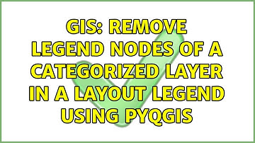GIS: Remove legend nodes of a categorized layer in a layout legend using PyQgis