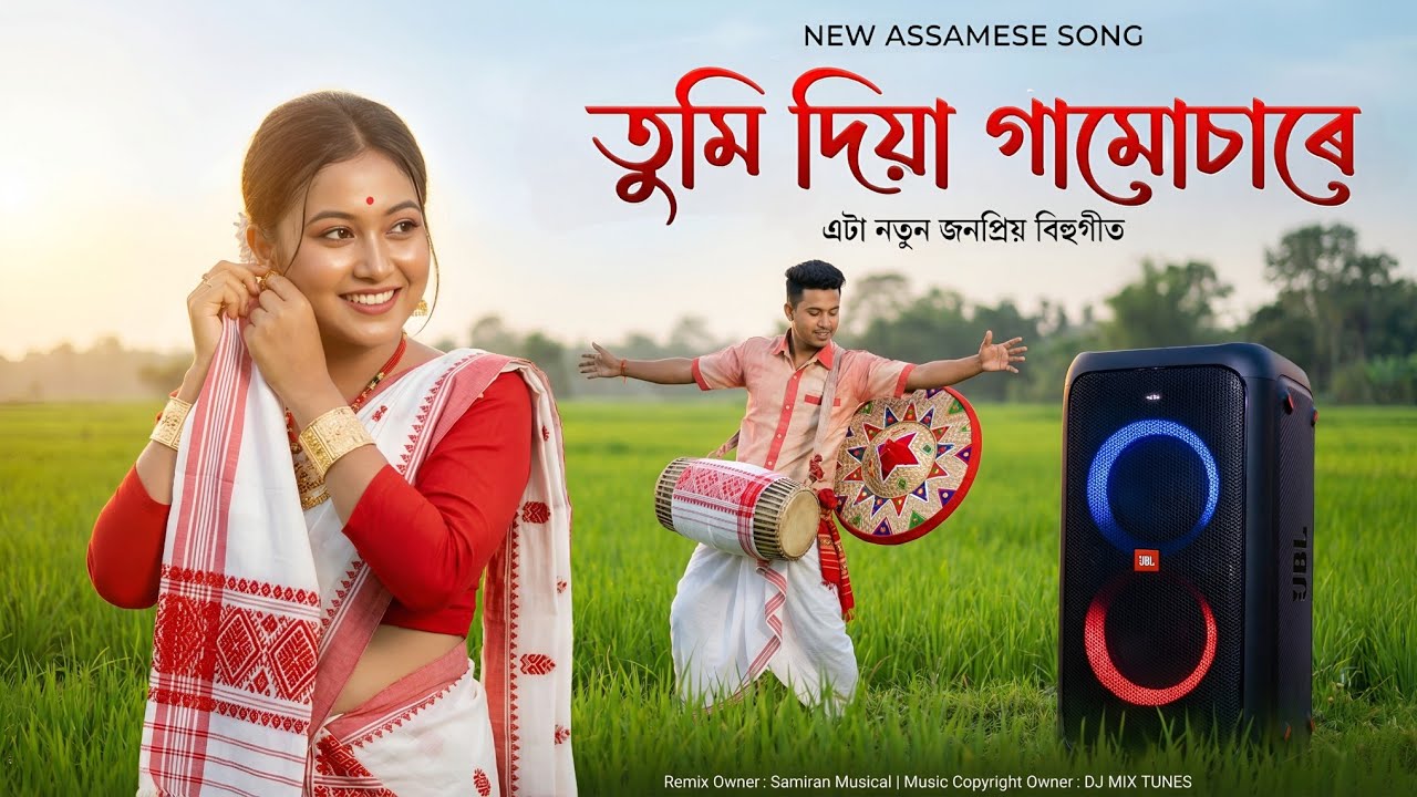 ⁣তুমি দিয়া গামোচাৰে | Tumi Diya Gamusare | New Assamese bihu Song 2026 | জনপ্ৰিয় অসমীয়া বিহুগীত