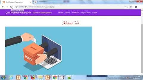PHP MySQL Project Part 4  |  Civil Problem Resolution