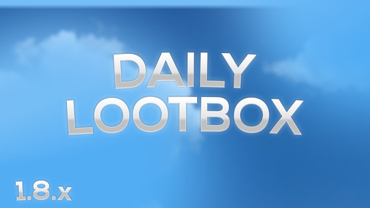 DAILY LOOTBOX 1 8 Spigot Plugin Vorstellung YouTube Daily lootbox 1 8 spigot plugin vorstellung youtube