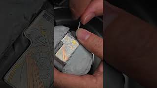 Satisfying Hand-Engraving ASMR: 'Military Uniform Princess' Custom Keycap (Day 7) 🔨🎧