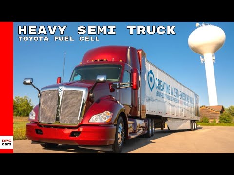 Toyota Fuel Cell Heavy Semi Truck Assembly