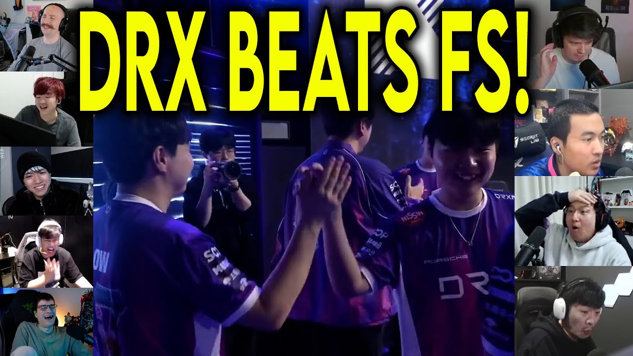 Valorant Streamers Reacts To DRX Dominant Win To Beat FS In VCT