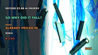 Nokia Stock: Record €2.8B in AI Orders — So Why Did It Still Fall? Why We Say HOLD (NOK Q2 2026)