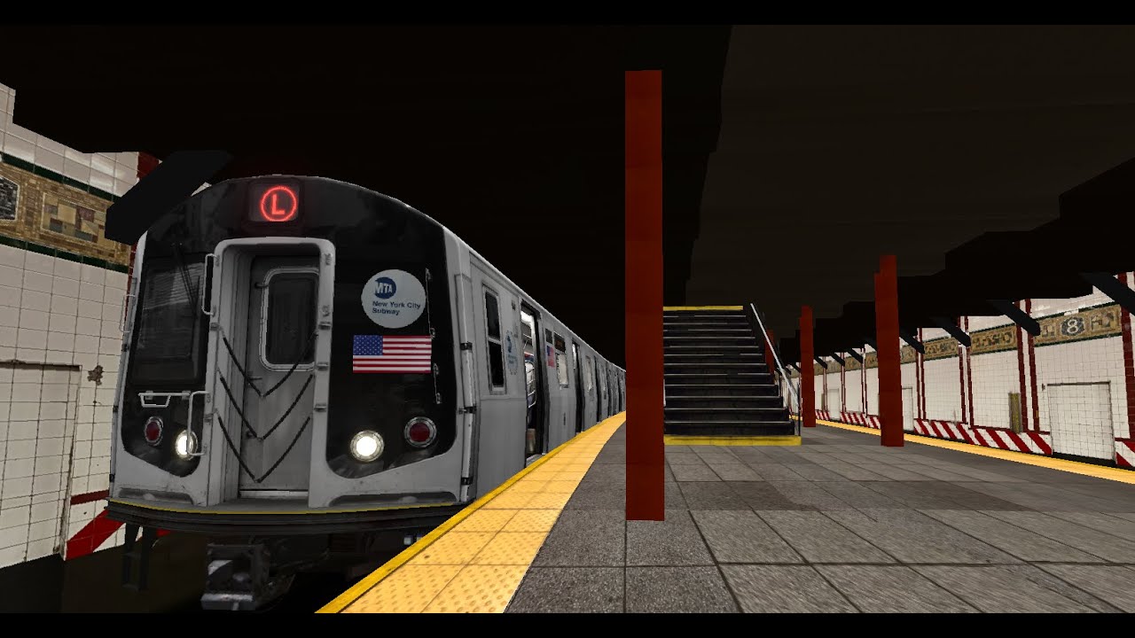 openbve: R143 {L} to rockaway park way - YouTube