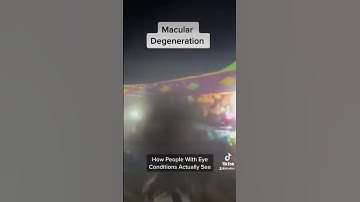 How “Legally Blind” People See #shorts