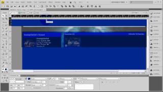 Fireworks CS4 - How To Create Custom Youtube Channel Layouts