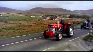 Vintage tractor run Clonmany