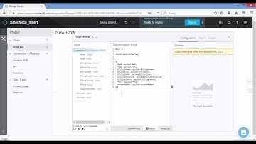 Mule Crowd | Mule Anypoint Design Center|SFDC (Salesforce) Connector Flow Demo