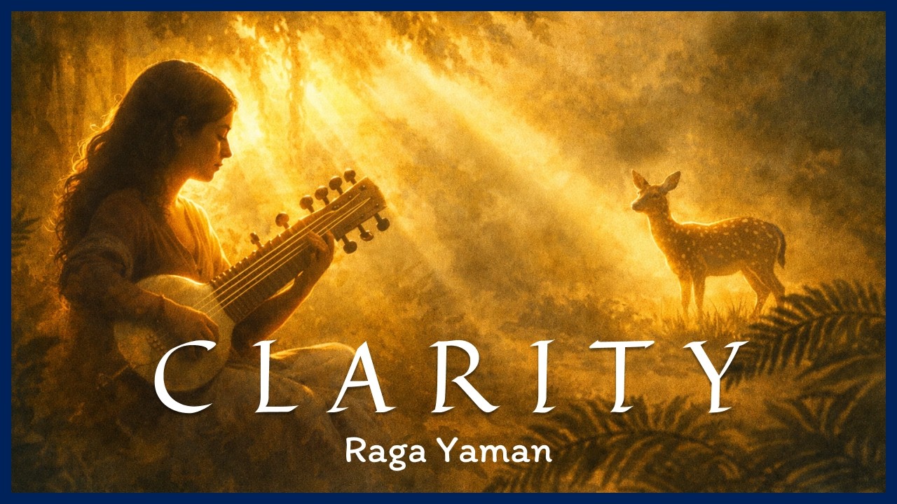 Morning in Rishikesh | Ancient Sarod for Neural Clarity & Focus (Raga Yaman)