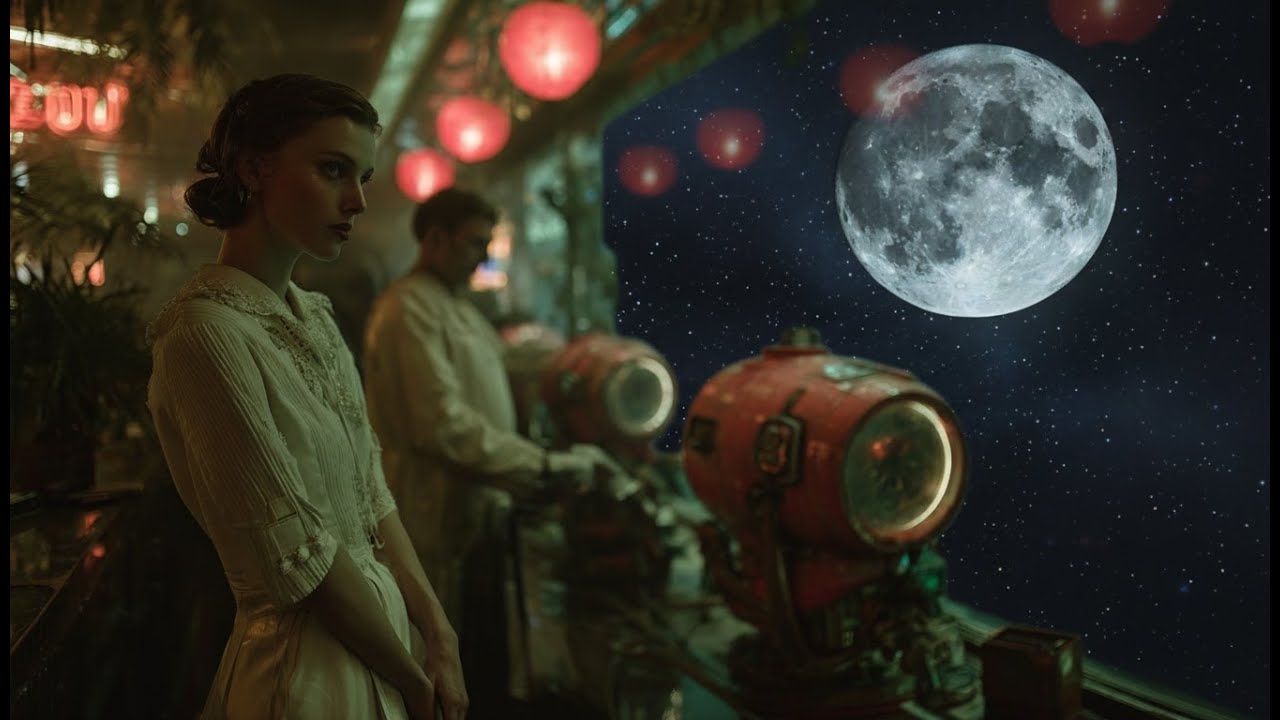 KRAFTWERK - Spacelab ( 2009 Remaster ) | ALFfx' Visual AI Treatment