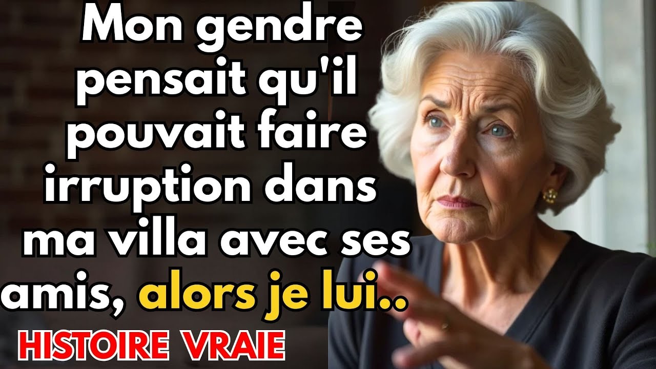 Histoire Vraie de Grand-mère à Mulhouse👵💔 Mon gendre pensait qu'il pouvait faire irruption dans ma..
