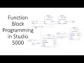 Programmation de blocs fonctionnels dans studio 5000