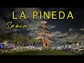 WALKING 4K LA PINEDA nightlife summer - 4K HDR - walk tour - Catalonia Spain 2024