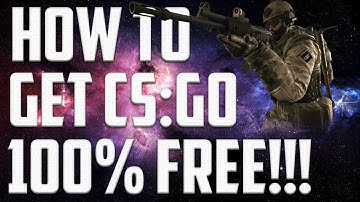HOW TO GET CS GO 100% FREE WITH MULTIPLAYER!!!