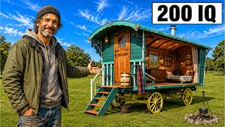 How Americans Turn Old Gypsy Wagons Into Mobile Homes for Homeless People