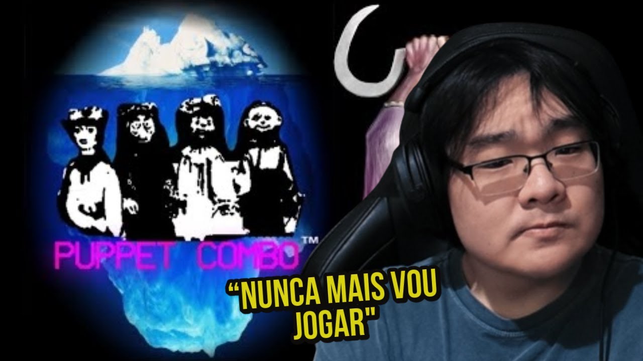 TIBA REAGINDO AO iceberg dos JOGOS da PUPPET COMBO (Eu Hipe)