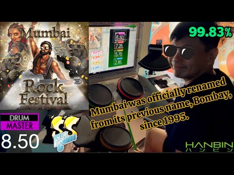 GITADORA【ギタドラ】Mumbai Rock Festival (DrumMania Master) SS FULL COMBO!!