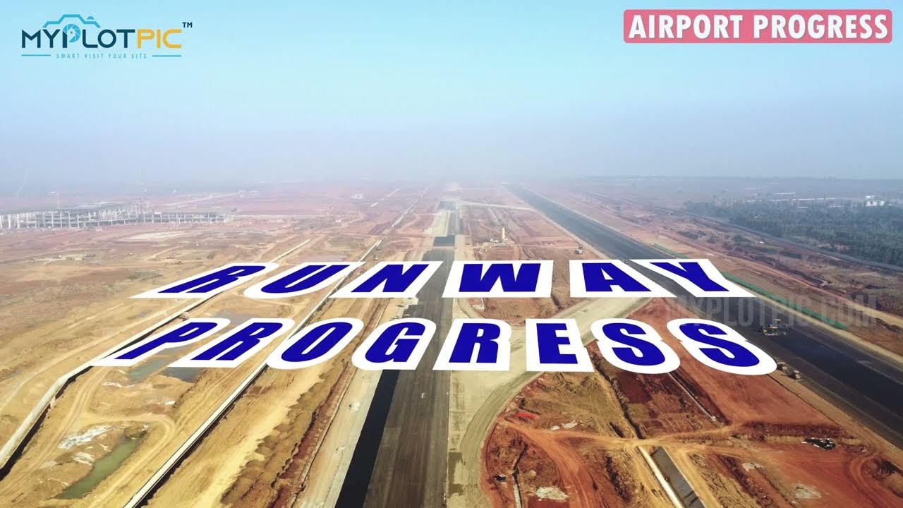 AIR PORT PROGRESS |OCEAN YARDS VMRDA APPROVED PLOTS FOR SALE | NEAR 1 KM BHOGHAPURAM AIR PORT