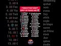 THINGS THAT DIDN’T EXIST 25 YEARS AGO 🌍