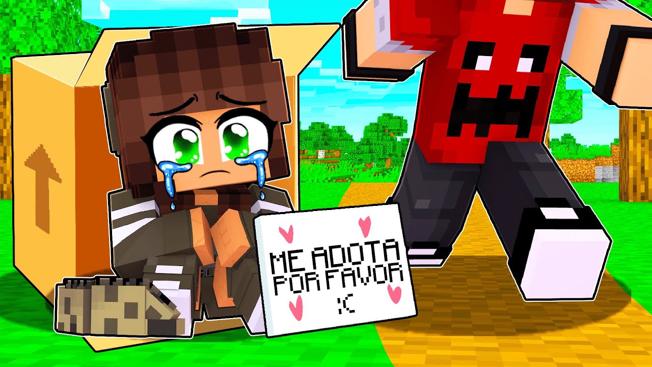 NINGUÉM quer adotar a BEBÊ JACARÉ no Minecraft ◂Miika▸